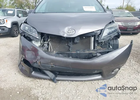 2015 Toyota Sienna Se 8 Passenger из США, поврежденный, VIN 5TDXK3DC4FS656576